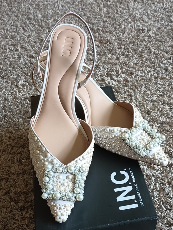 INC International Concepts Shoes - #. NIB I.N.C International Concepts Women's Gevira Pointed Toe Slingback Pumps